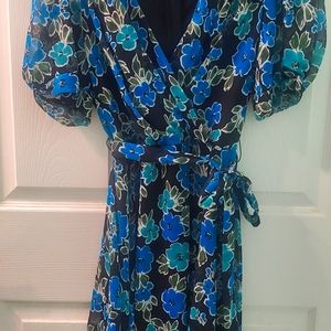 Chaps size 6 floral day dress